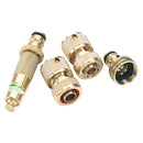 Draper 4 PC Brass Water Set - 36223