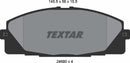 Textar Brake Pad Set - 2468001