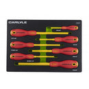 Carlyle Hand Tools 7 PC Combination Insulated Screwdriver Set - CSDSI7