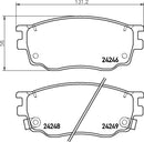 Padtech Brake Pad Set - PAD2690