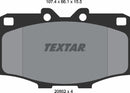Textar Brake Pad Set - 2085201