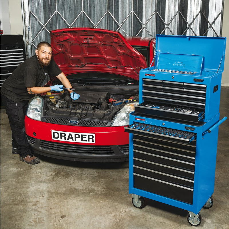 26" Roller Cabinet (9 Drawers)