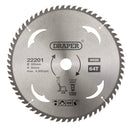 Draper Tct Saw Blade 305mm 64T Wood - 22201