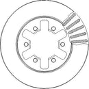 Disctech Brake Disc (Single) - Fits Nissan - ABD3477 - Front Axle