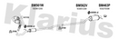 Klarius BM561W - Box With Centre Pipe  - Fits Mini Clubvan 1.6D