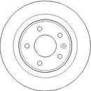 National Rear Brake Disc - NBD1983