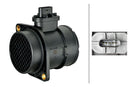 HELLA 8ET 358 166-581 Mass Air Flow Sensor - 5-pin connector - Pipe-neck