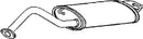 Klarius TY688B - Box With Tail Pipe  - Fits Toyota Corolla Verso 1.6VVTi