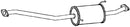 Klarius DN898L - Box With Centre Pipe  - Fits Nissan NV200 1.5dCi