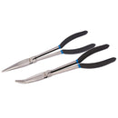 Draper 2PC Long Reach Pliers.STR/Bent - 69287