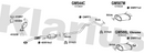 Klarius GM544C - Centre Pipe  - Fits Opel Vectra 1.9CDTi