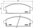 Brembo Brake Pad Set - P56040