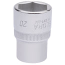 Elora 20mm Hexagon Socket 1/2"Drive - 15309