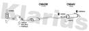 Klarius CN643W - Box With Centre Pipe  - Fits Citroen Xsara Picasso 1.6i