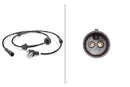 HELLA 6PU 009 106-541 Sensor, wheel speed - 12V - Front Axle