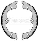 Borg & Beck Brake Shoes  - BBS6487 fits Honda Accord IX (CU) 07/08-