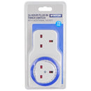 Status 24 Hour Mechanical Timer Switch with Additional Socket - S24HRSQT1WS1PK4