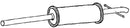 Klarius FE1161H - Box With Centre Pipe  - Fits Ford Transit Custom/Tourneo 2.2TDCi
