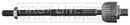 First Line Rack End L/R  - FTR6021 fits Mercedes E-Class (W212)