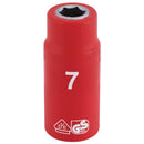 Draper Expert 7MM VDE 1/4" Insul. Socket - 31325