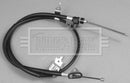 Borg & Beck Brake Cable- RH Rear - BKB2941 fits Toyota Yaris 05- (Drum)