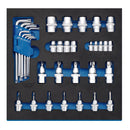 Draper Expert 35pc TX Hex Key AND Bit Set - 63512