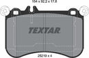 Textar Brake Pad Set - 2521902