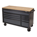 Bunker 56" 10 Drawer Trolley Grey - 08227