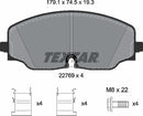 Textar Brake Pad Set - 2276901