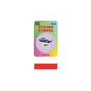 Castle Promotions Single Stripe - Red - 6mm - 10m Length - CPS02R