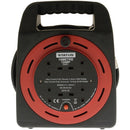 Status 4 Way Cassette Cable Reel - Red - 15m - S15M13ACR4