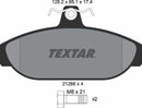 Textar Brake Pad Set - 2126601