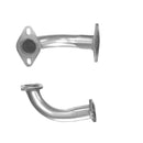 BM Cats Connecting Pipe - BM50534 with Fitting Kit - FK50534 fits Ford