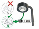 INA Tensioner Pulley - V-Ribbed Belt - Part No - 531079010