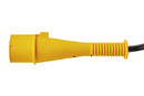 HELLA 8KA 007 648-081 Coiled Cable - 7-pin connector - 24V - PU (Polyurethane) - Cable: 3500mm