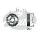 Gates DriveAlign Torsional Vibration Damper - TVD1117