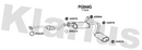 Klarius PG844G - Box With Tail Pipe  - Fits Citroen Relay 2.8HDi