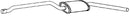 Klarius BM506C - Box With Centre Pipe  - Fits BMW 318 2.0d