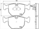 Brembo Brake Pad Set - P06021
