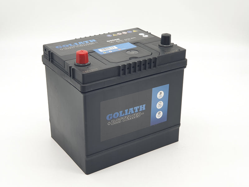 Goliath G005R - 005R 60Ah 540A Battery - 3 Year Warranty