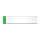 Jepson Car Acrylic Standard Oblong: 520 X 111mm (No British Standard Mark) with square-cut edge and Green Flash - 10017000G-PK50