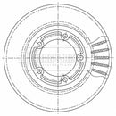 Borg & Beck Brake Disc (Pair)  - BBD5254