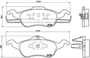 Brembo Brake Pad Set - P24046