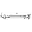 Borg & Beck Brake Hose  - BBH7125 fits GM Signum,Vectra C,Saab 9-3