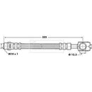 Borg & Beck Brake Hose  - BBH6917 fits VAG A6,Passat