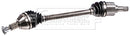 Borg & Beck Driveshaft - LH - BDS1705