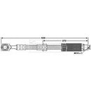 Borg & Beck Brake Hose  - BBH7123 fits GM Astra H,GTC,Meriva,Zafira