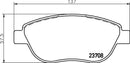 Mintex Brake Pad Set fits -Citroën Fiat Peugeot MDB2663 (also fits other vehicles)