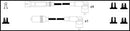 Lucas Ignition Lead Set - LUC7339