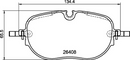 CUPRA; VW Brake Pad Set - Mintex MDB3479